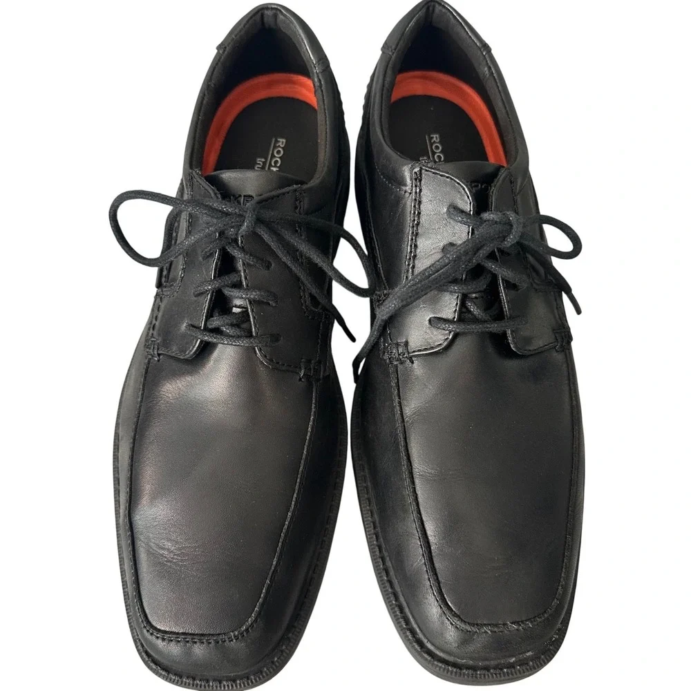 Rockport‎ Dress Shoes TruTECH Comfort Classic Oxfords Black Size 9.5